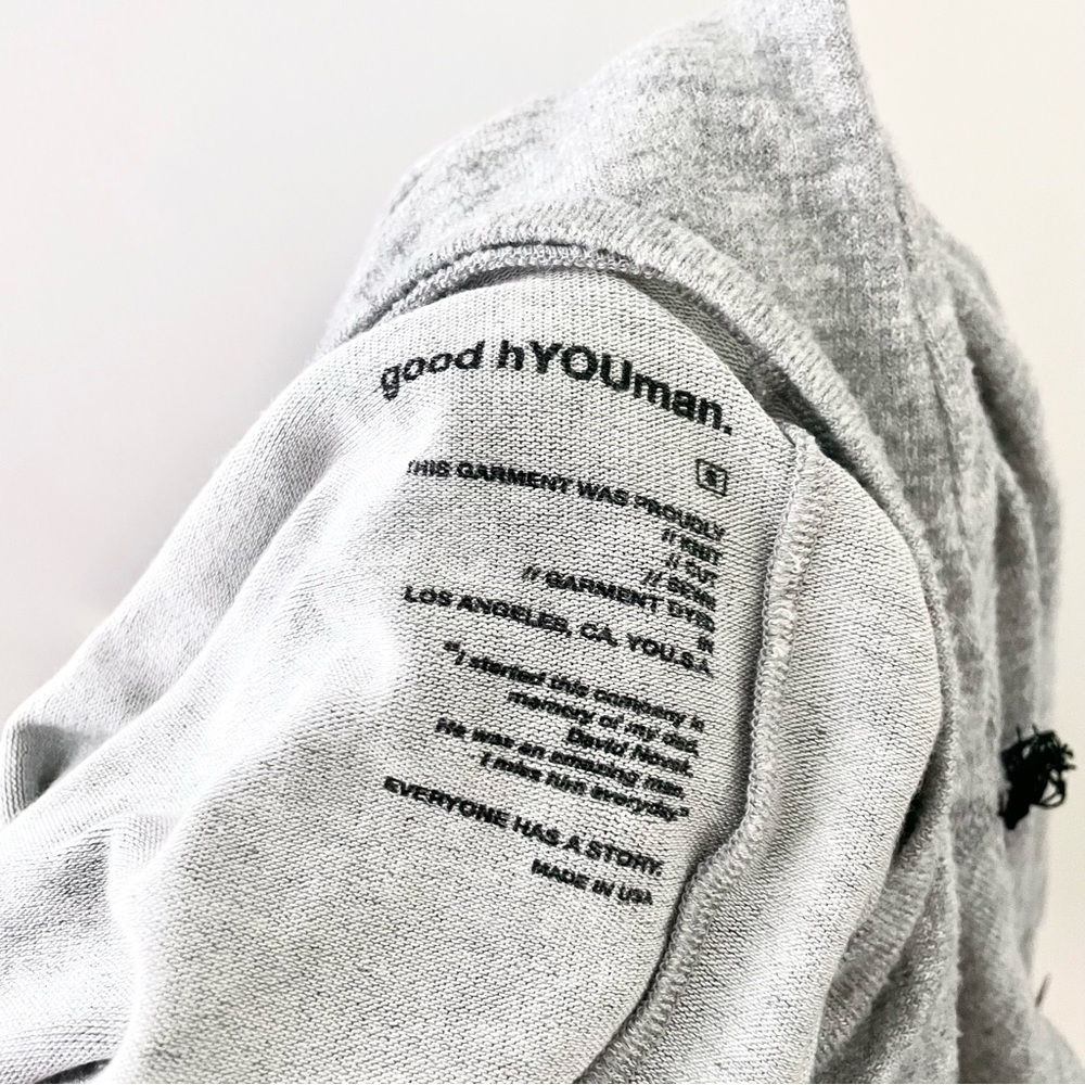 NWT GOOD HYOUMAN You Only Live Once Emilia Soft Cozy Sleep T-Shirt Dress Size S - Picture 4 of 5